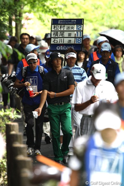 2011年 日本ゴルフツアー選手権 Citibank Cup Shishido Hills 2日目 石川遼