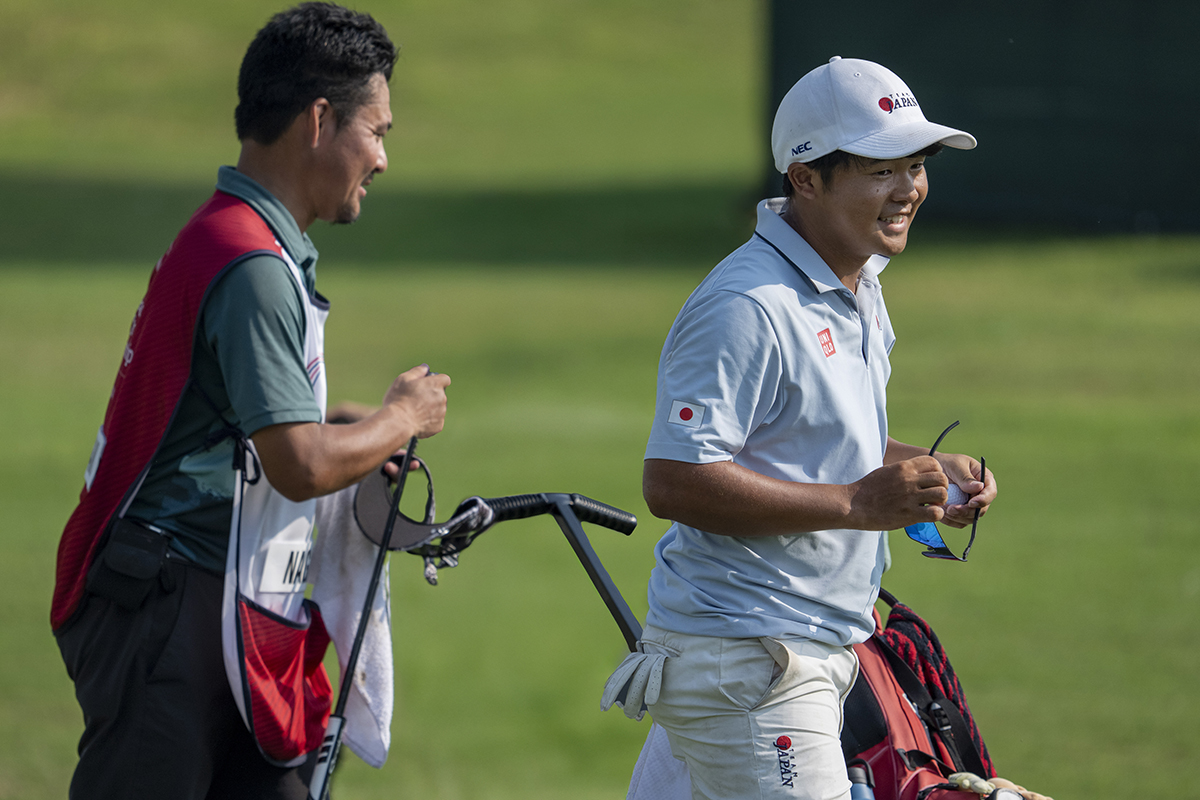 16歳の長崎大星が松山英樹、金谷拓実、中島啓太以来の日本人優勝へ（大会提供）
