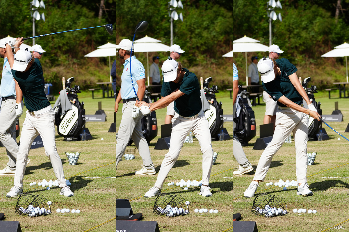 切れのあるスイング