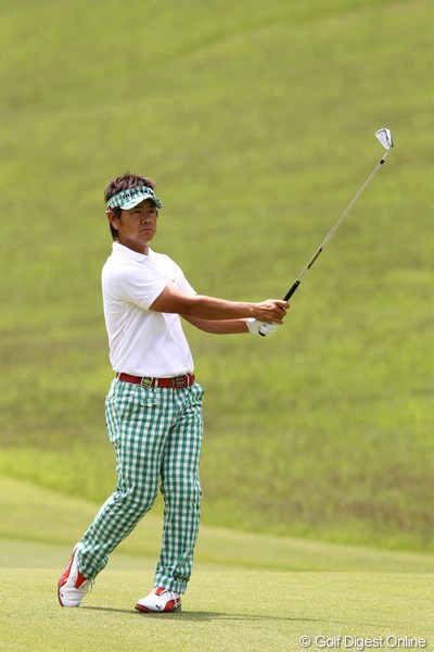 2011年 日本ゴルフツアー選手権 Citibank Cup Shishido Hills 3日目 藤田寛之 藤田寛之は5バーディを奪いながらも、2ボギー、1ダボ。