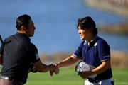 2025年 フォーティネットプレーヤーズカップ 初日 堀川未来夢 清水大成