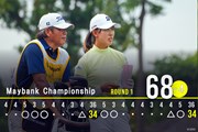 2025年 メイバンク選手権 初日 馬場咲希