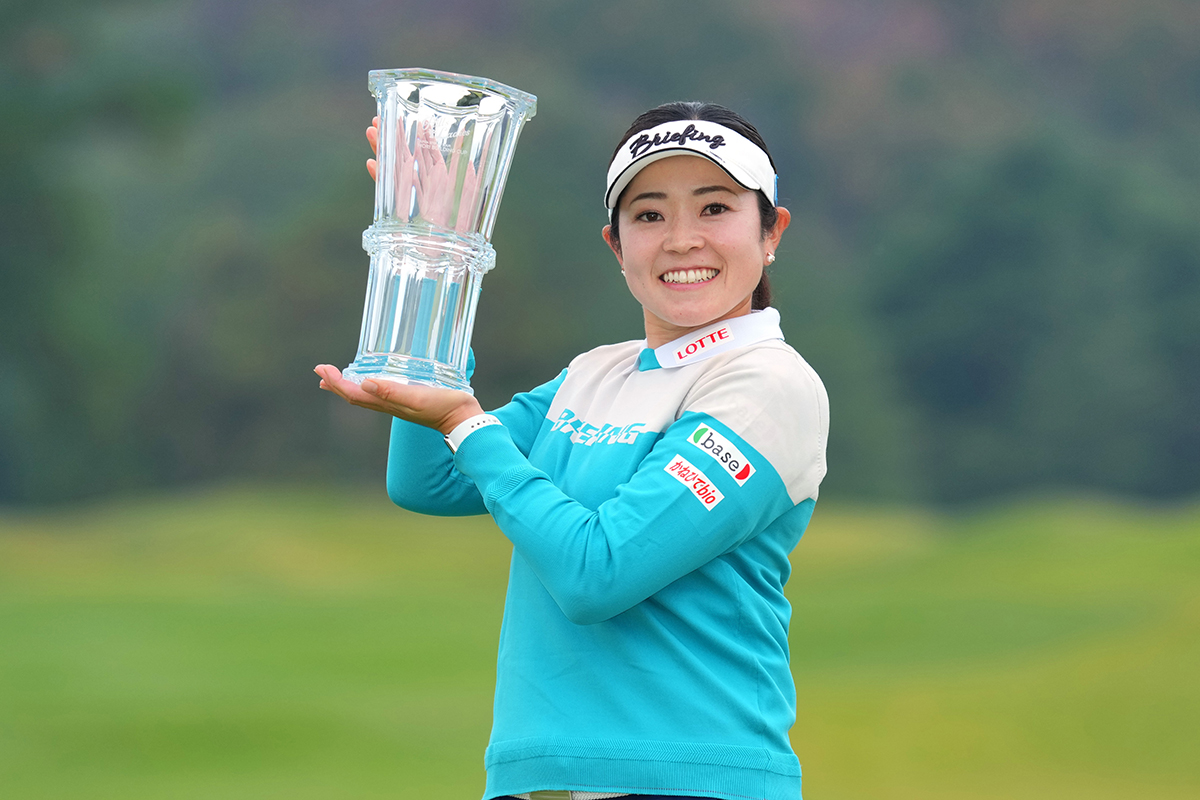 ステップアップツアー最多の通算6勝目を挙げた仲宗根澄香（Yoshimasa Nakano/Getty Images）