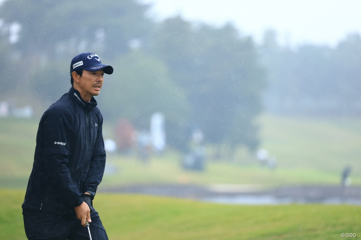 雨風が強まった中のボギーフィニッシュを週末の肥やしに