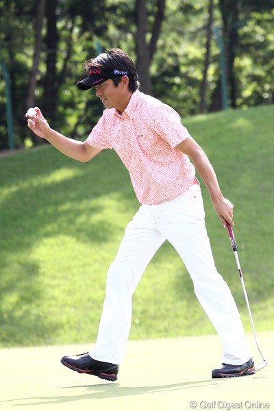 2011年 日本ゴルフツアー選手権 Citibank Cup Shishido Hills 3日目 山下和宏 38歳、明日は最終日最終組、結果は・・・？