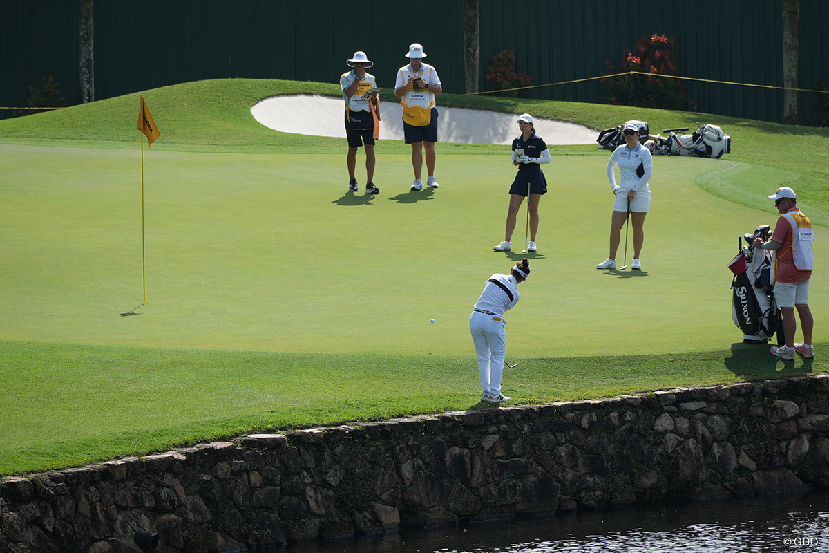 5番など3ボギーに不満が残る