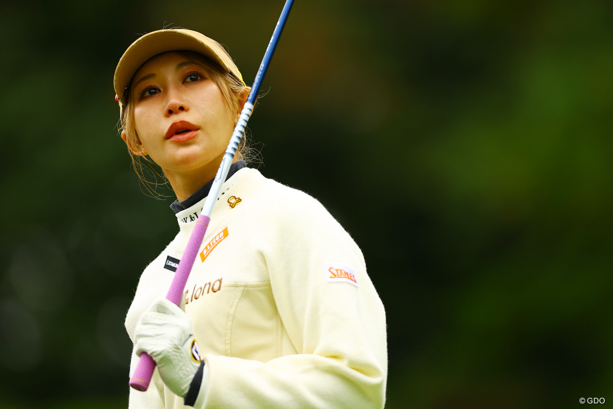 花粉？風邪？ちょと辛そう 2025年 樋口久子 三菱電機レディスゴルフトーナメント 初日 金田久美子