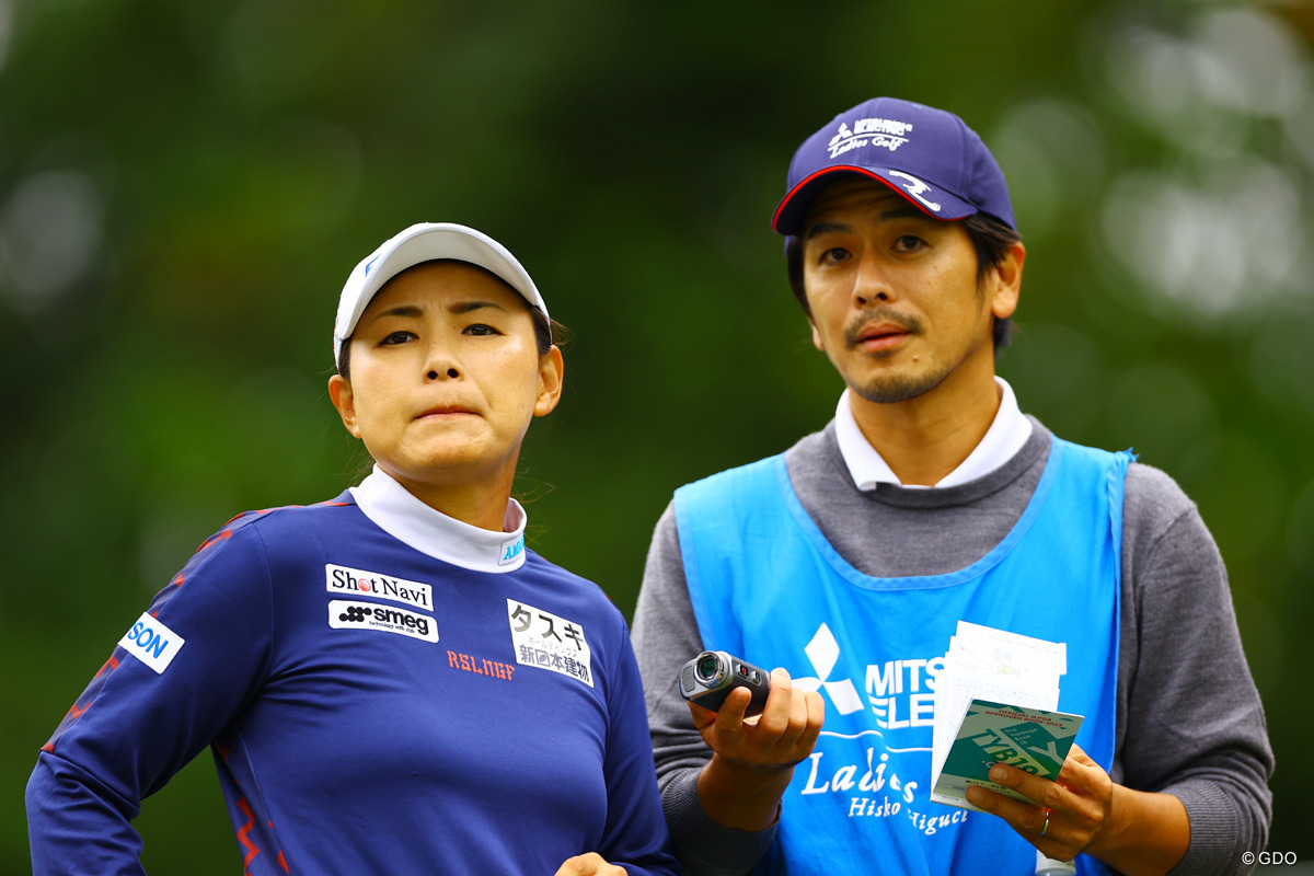 今週は夫婦で戦う 2025年 樋口久子 三菱電機レディスゴルフトーナメント 初日 横峯さくら