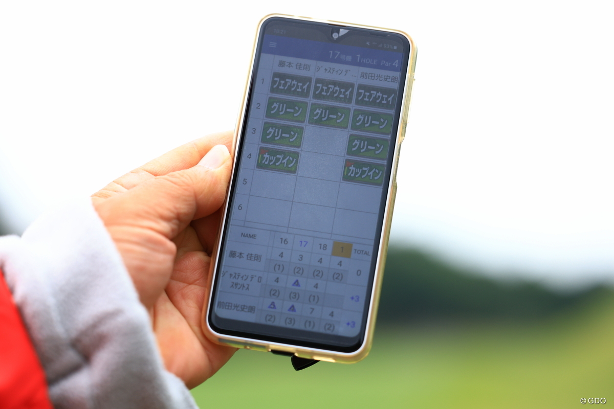 普段からこんな形で選手のプレー進行具合を集約