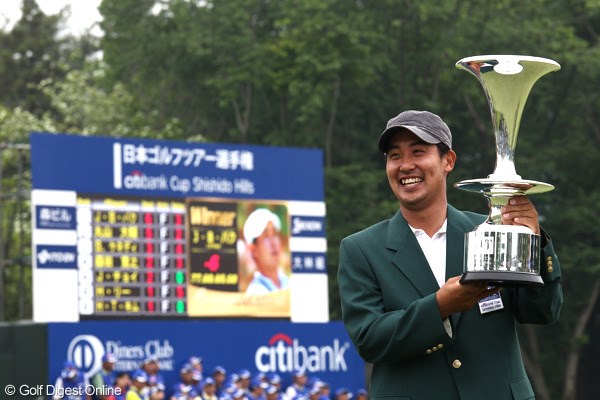 2011年 日本ゴルフツアー選手権 Citibank Cup Shishido Hills 最終日 J.B.パク 丸山大輔の追い上げを振り切ったJ.B.パク。プロ転向後初優勝が日本のメジャータイトルとなった