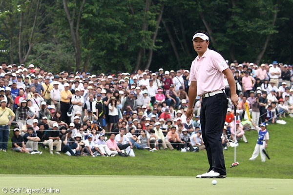 2011年 日本ゴルフツアー選手権 Citibank Cup Shishido Hills 最終日 丸山大輔 勝負所でことごとくカップに嫌われた丸山大輔。メジャーVに1打が届かなかった