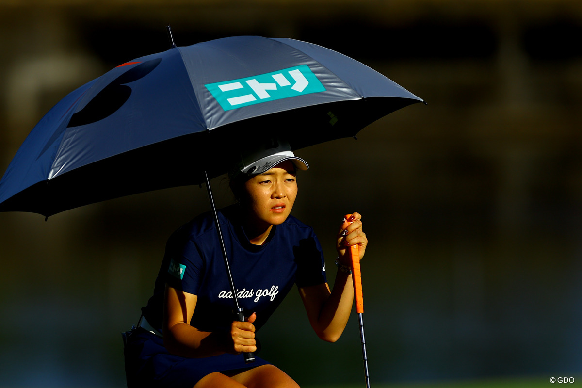 陽射しがきつう御座います 2025年 樋口久子 三菱電機レディスゴルフトーナメント 2日目 佐藤心結