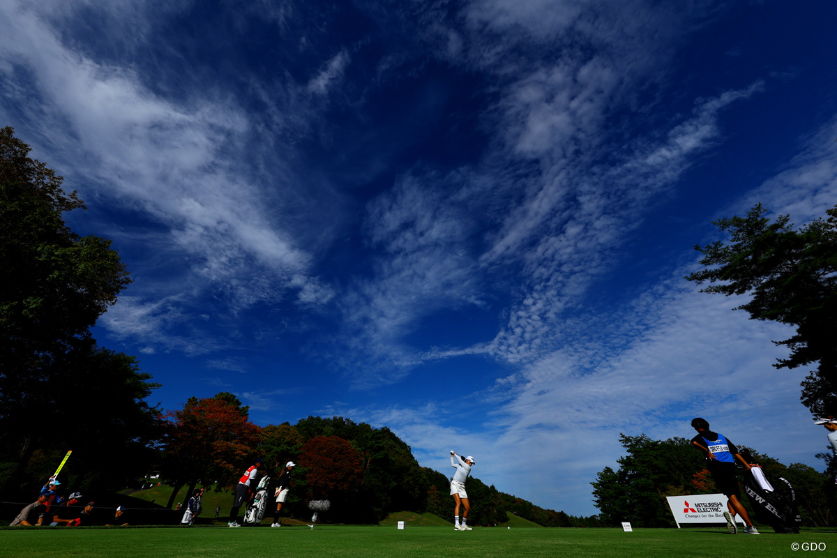 武蔵丘の空の下で 2025年 樋口久子 三菱電機レディスゴルフトーナメント 2日目 宮田成華