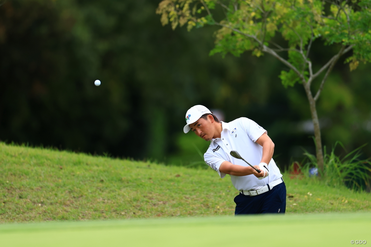 金子駆大はピンチもしのいで54ホールをノーボギー