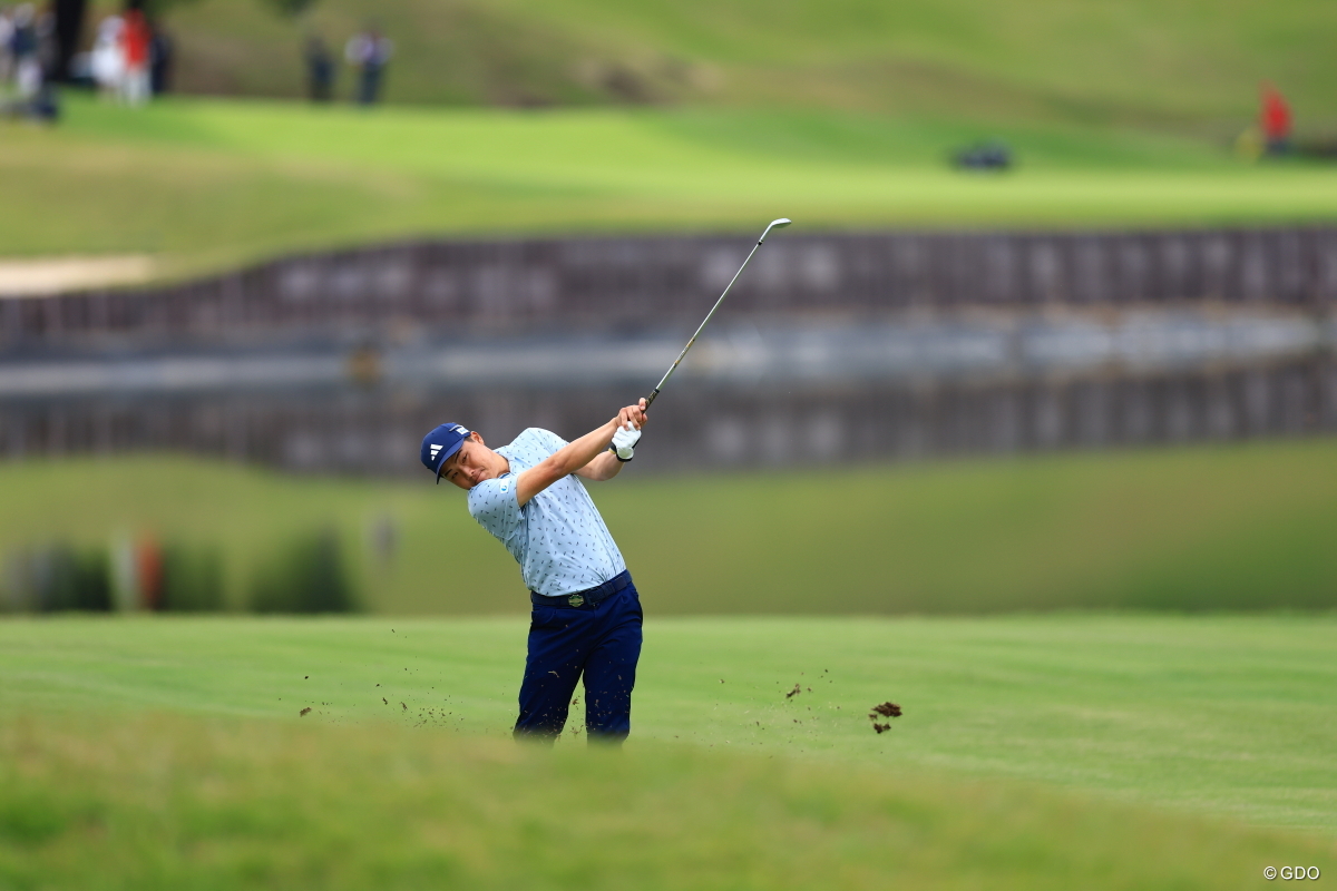 4日間60台を並べ、自らの優勝予想スコア通算18アンダーで終えた