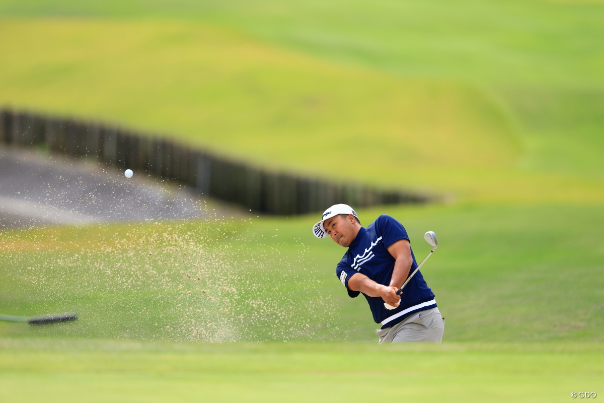 バンカーショット 2025年 フォーティネットプレーヤーズカップ 最終日 小斉平優和