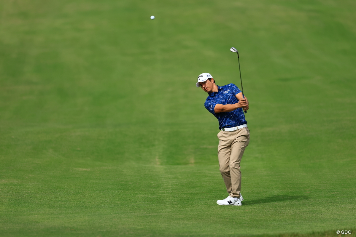 9番アプローチはショート 2025年 フォーティネットプレーヤーズカップ 最終日 石川遼