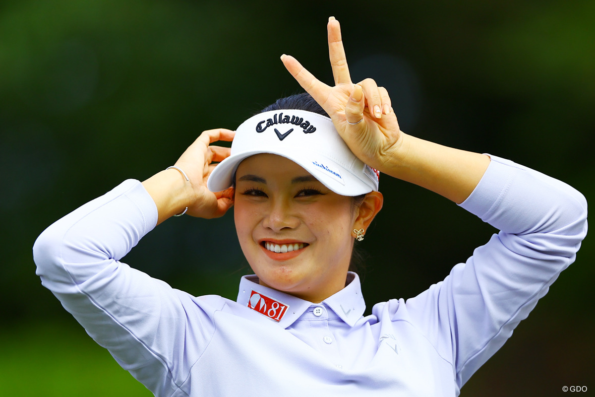 河本結は2位フィニッシュ。淡々とスコアを伸ばした