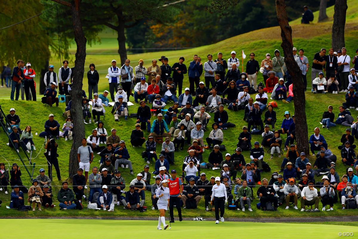 優勝した仲村果乃とは2打差