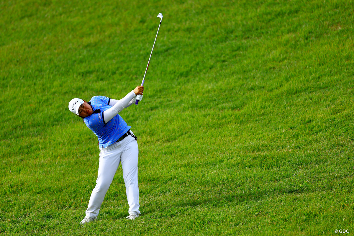 ラフから 2025年 樋口久子 三菱電機レディスゴルフトーナメント 最終日 入谷響