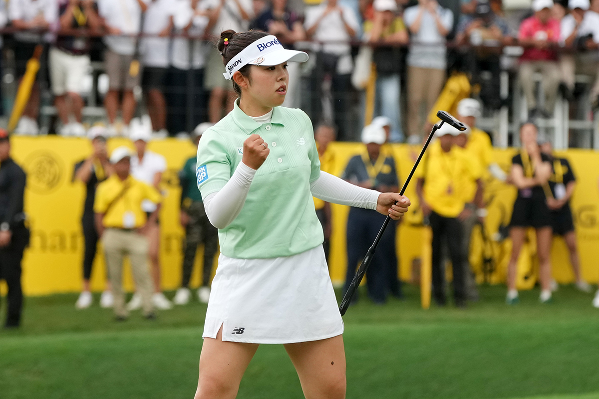 山下美夢有が大逆転で2勝目をあげた（Thananuwat Srirasant/Getty Images）