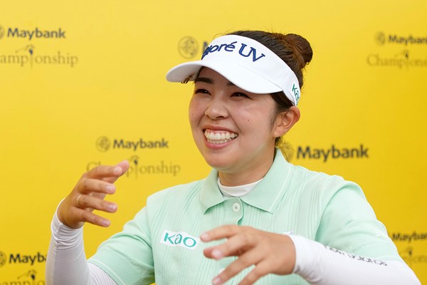 「どの試合も優勝を」のモットーを貫いた山下美夢有（Thananuwat Srirasant/Getty Images）