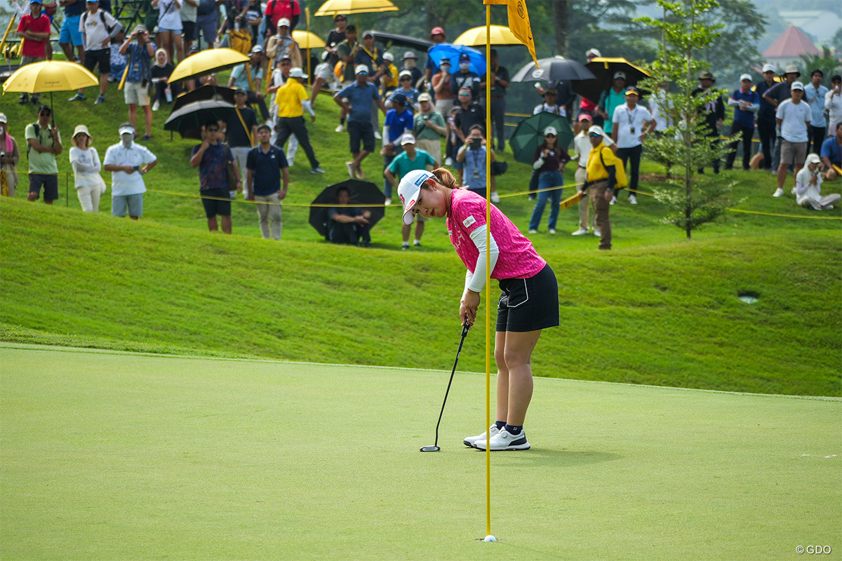 4日連続60台で米ツアー5カ月ぶりのトップ10となった古江彩佳