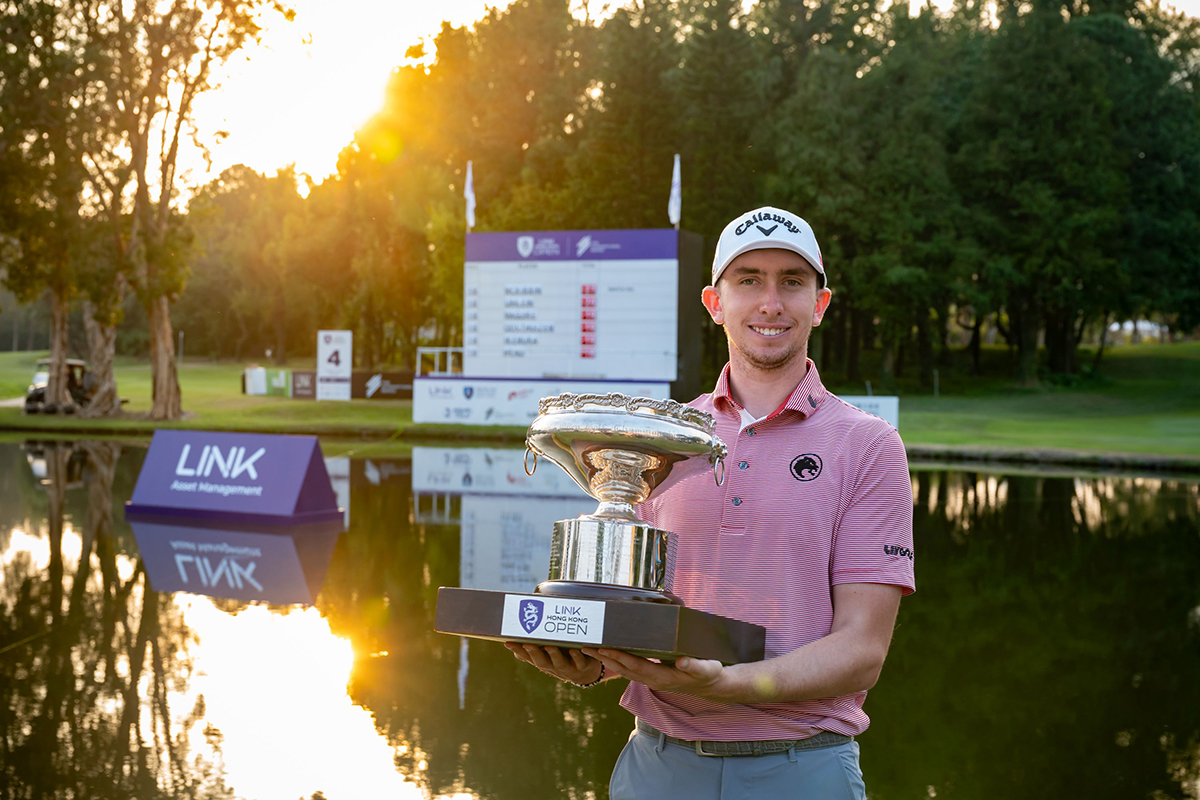 来年のマスターズ&全英オープン出場権を手にしたトム・マッキビン（提供アジアンツアー）