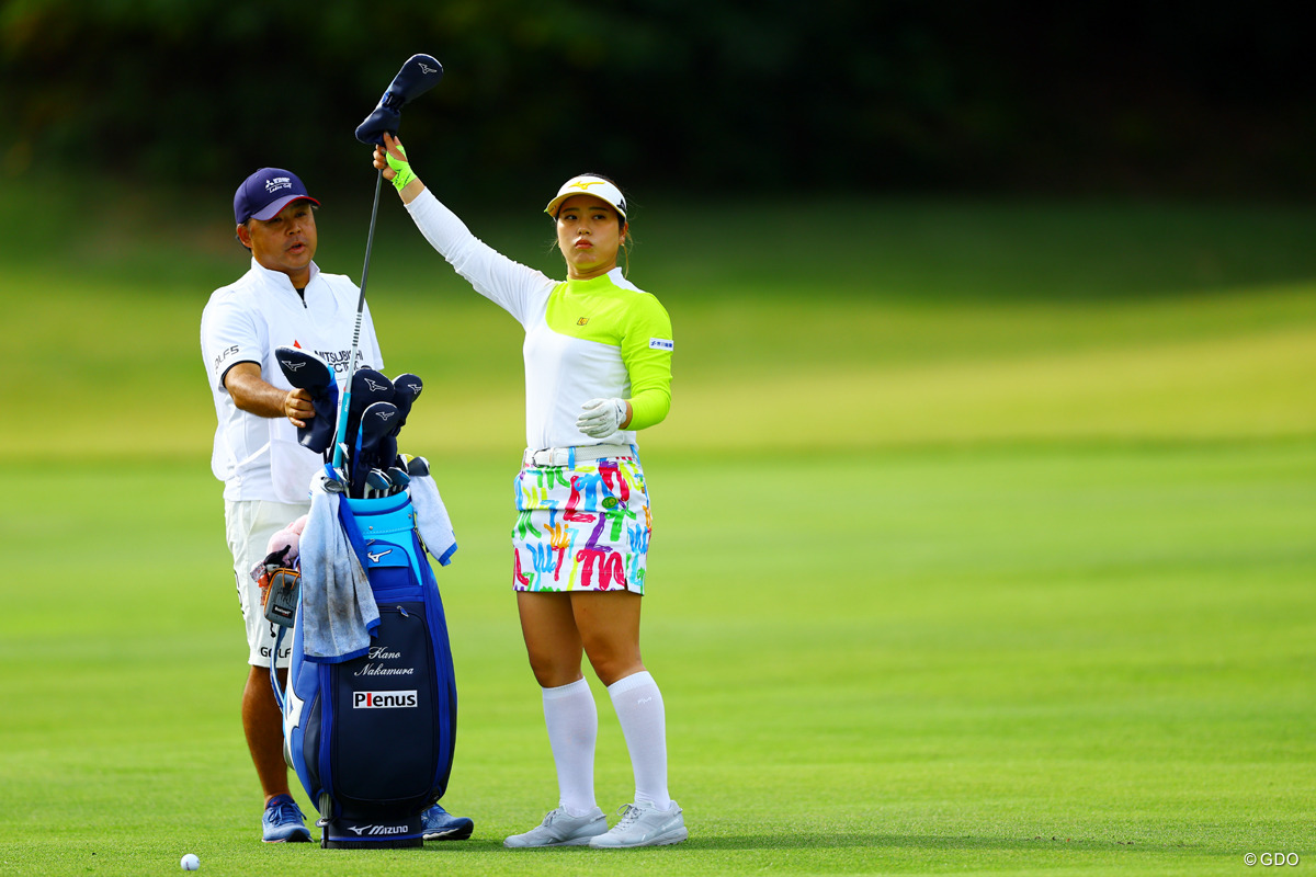 クラブはミズノ 2025年 樋口久子 三菱電機レディスゴルフトーナメント 3日目 仲村果乃