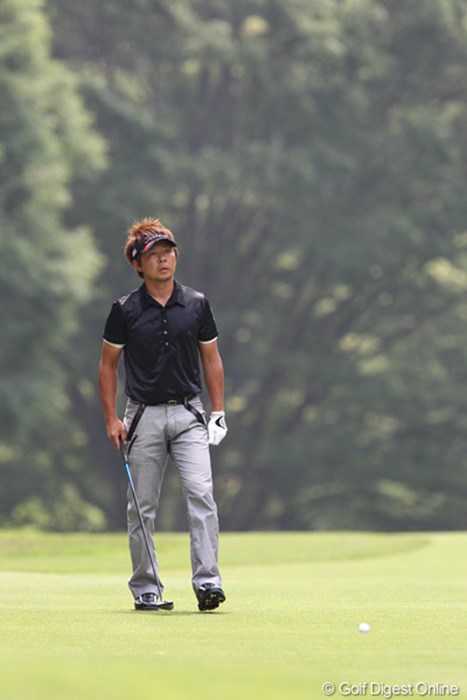 この人も頑張った一人、6位タイでホールアウト。 2011年 日本ゴルフツアー選手権 Citibank Cup Shishido Hills 最終日 小泉洋人
