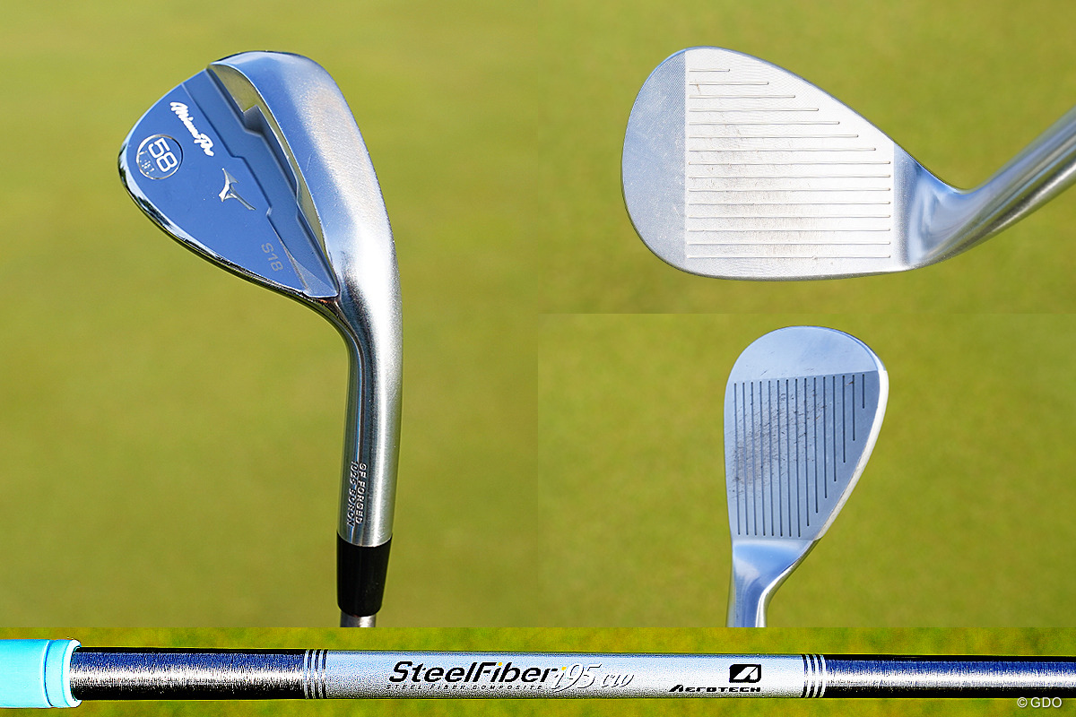 ウェッジも少々古いモデル