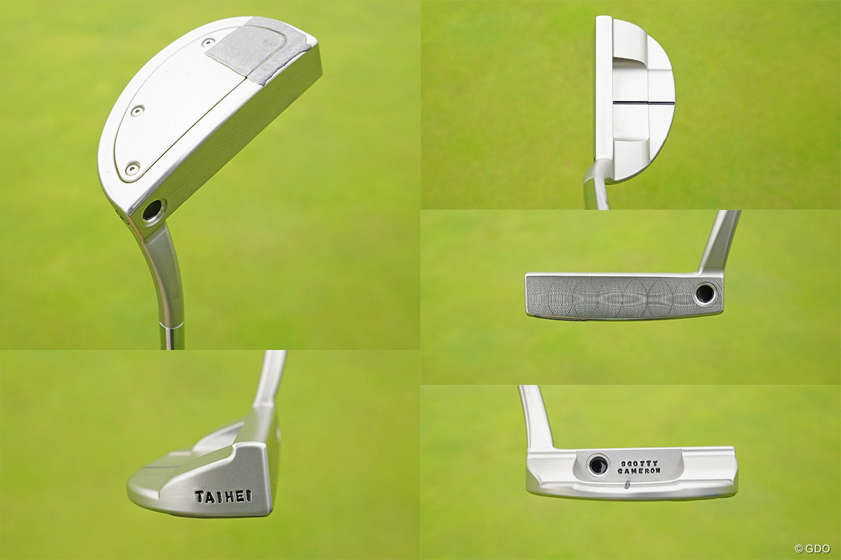 スコッティキャメロンとの出会いは中学生のころ。昨年11月「三井住友VISA太平洋マスターズ」からL字を愛用