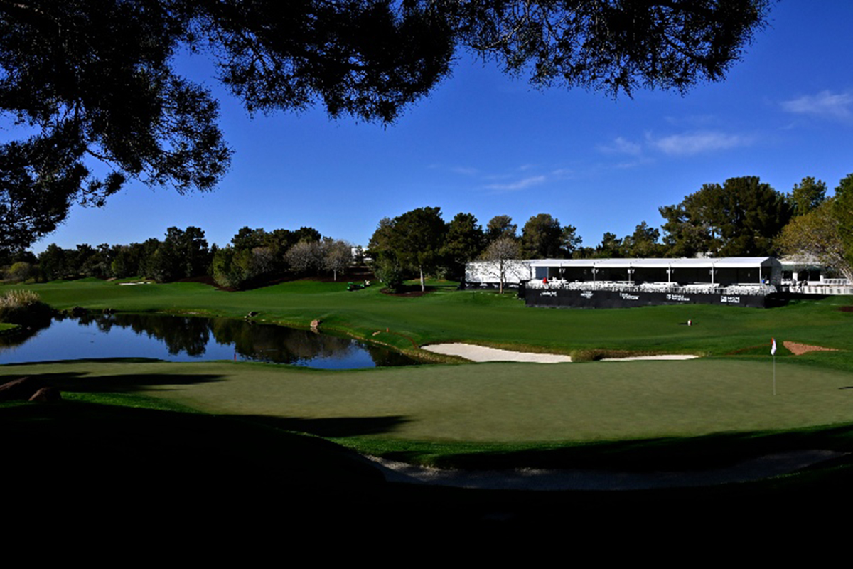 ラスベガスにあるシャドークリークGC。欧米女子ツアー共催競技が行われる（提供：LPGA）