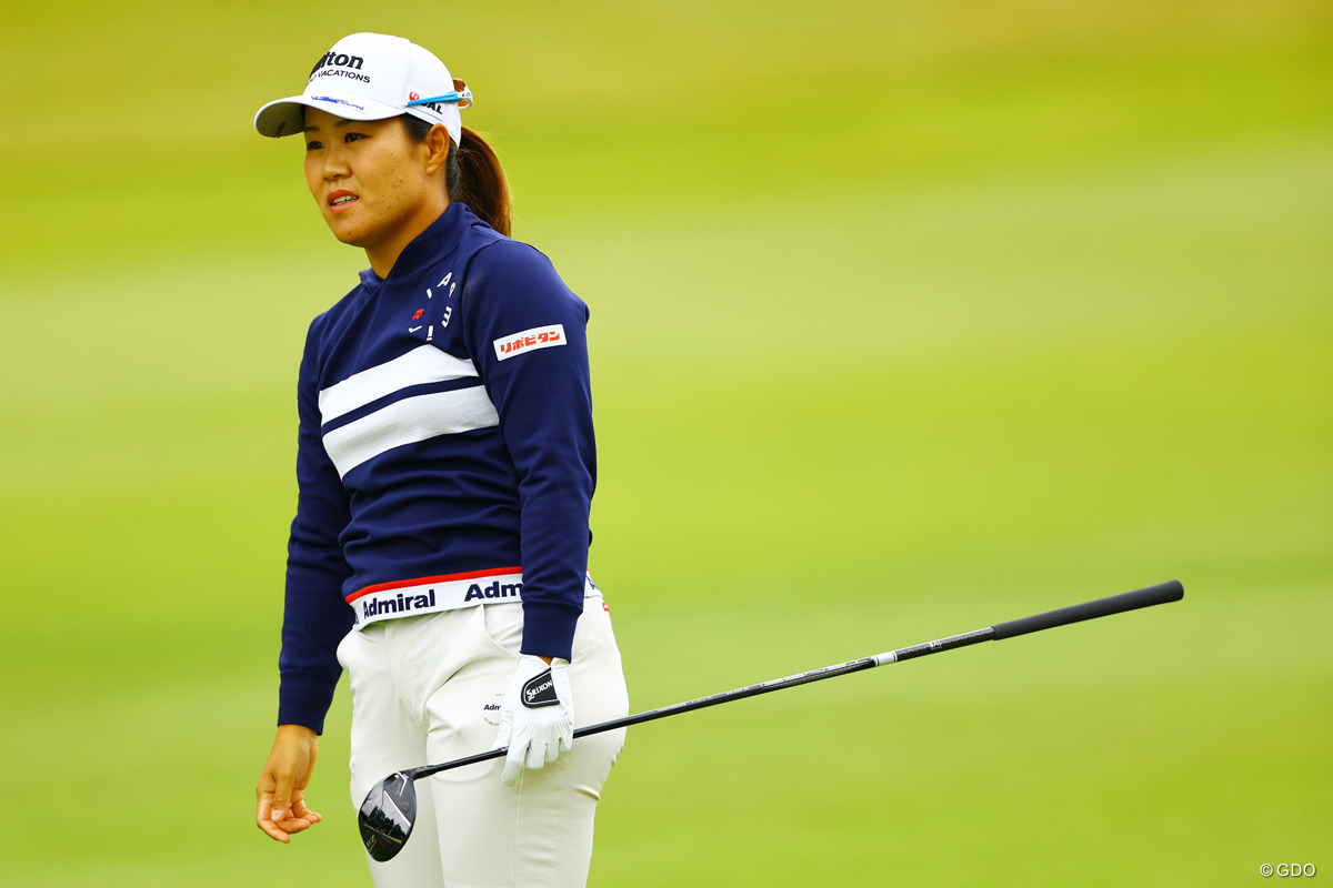 画像詳細 2025年 TOTOジャパンクラシック 初日 畑岡奈紗 山下美夢有
