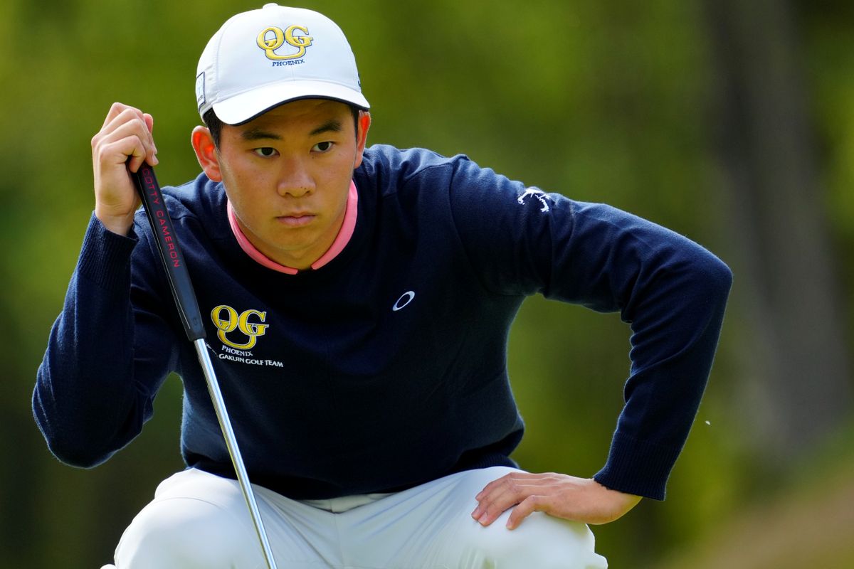 最高の滑り出し」21歳アマ小林匠が史上4人目の首位発進 1打差に岩崎