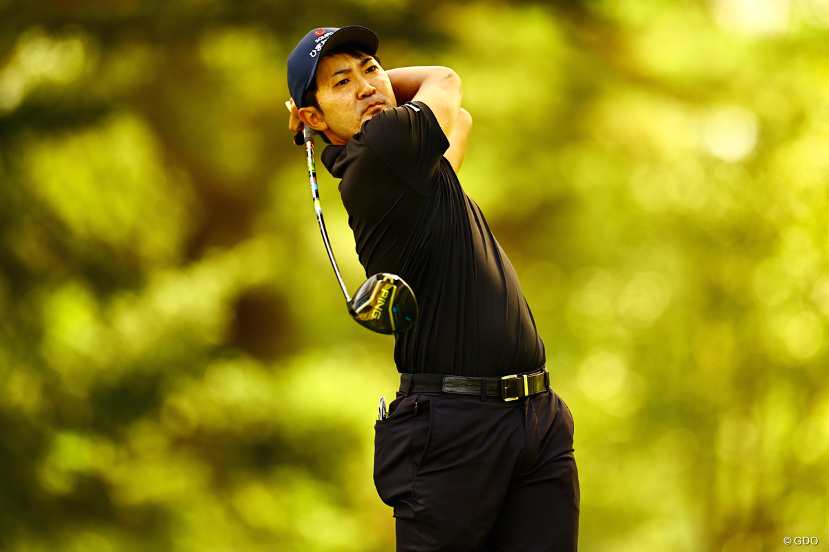 暫定44位でスタートした金谷拓実※撮影は10月「日本オープン」