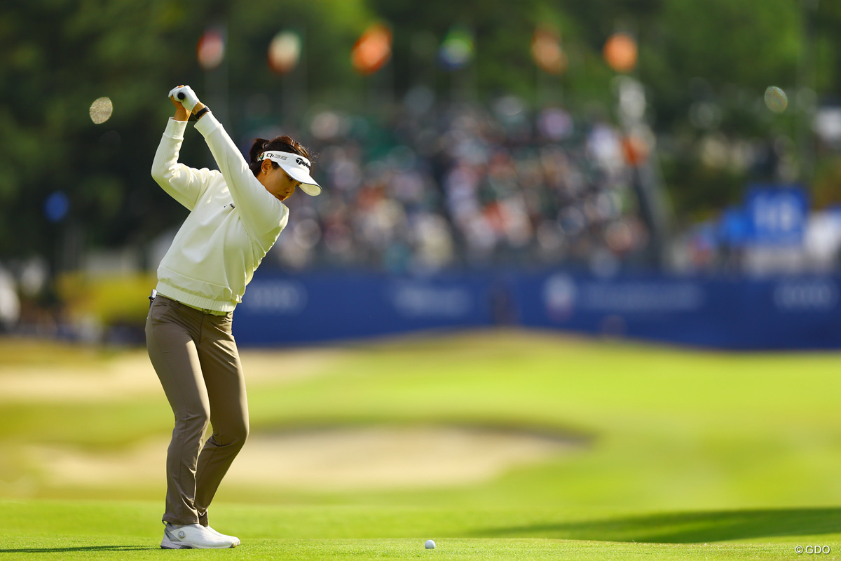 すごい選手です 2025年 TOTOジャパンクラシック 2日目 全美貞