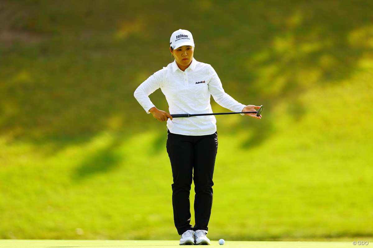 パットは打ち切ることを心掛けて