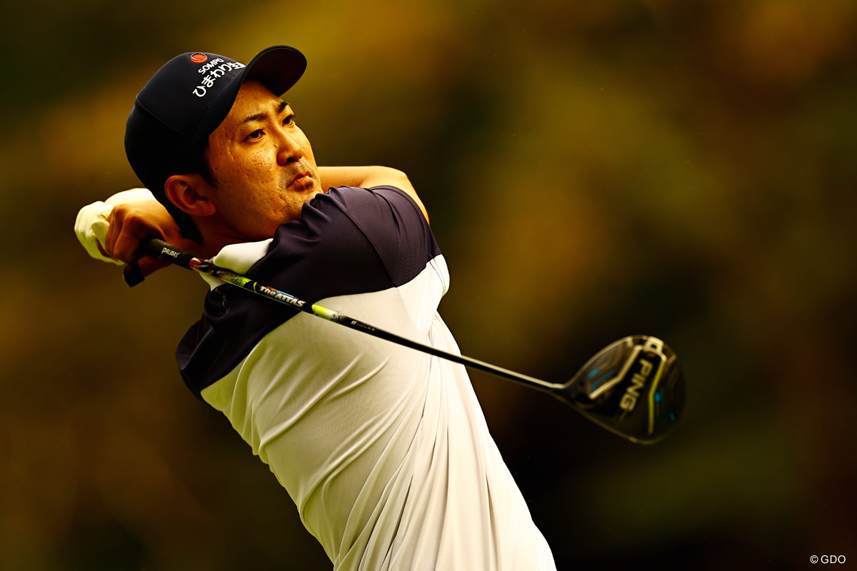 34位で週末に進んだ金谷拓実※撮影は10月「日本オープン」