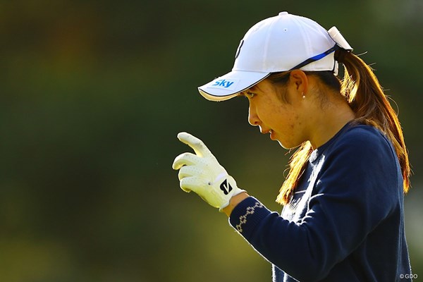 2025年 TOTOジャパンクラシック 3日目 荒木優奈 ルーキー荒木優奈が「65」で首位をとらえた