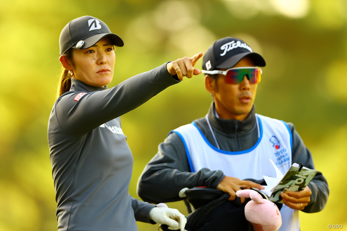 思案中 2025年 TOTOジャパンクラシック 3日目 渡邉彩香