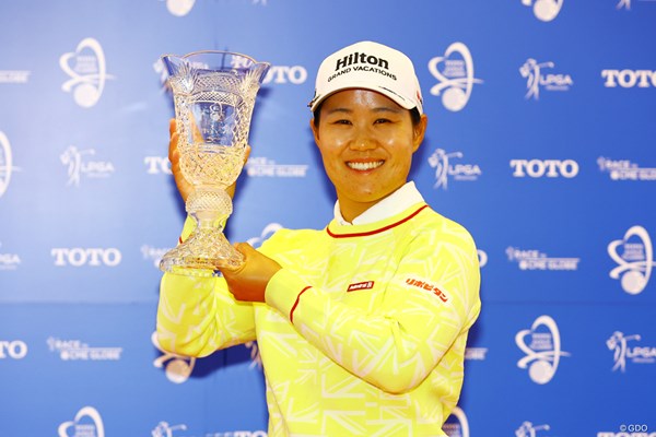 プレーオフを制して7勝目をあげた畑岡奈紗