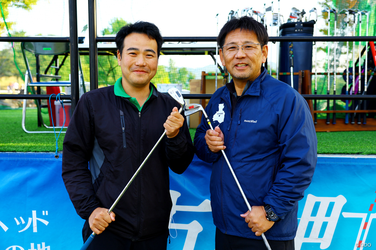 地域振興課、主査の中塚崇仁さん（左）と課長の近藤準人さん