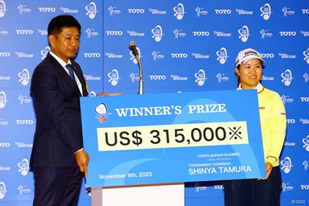 2025年 TOTOジャパンクラシック 最終日 畑岡奈紗