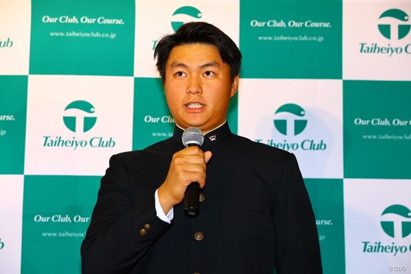 2025年 三井住友VISA太平洋マスターズ 事前 中野麟太朗 早大4年生・中野麟太朗がプロ転向を表明
