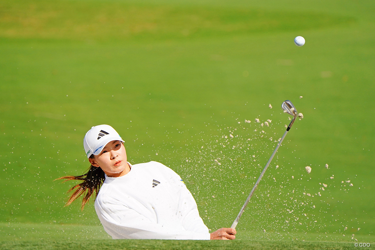 渋野日向子は前週のうちに渡米して現地で調整を進めてきた