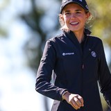 渋野日向子は米大統領の孫娘と同組にビックリ「一生あるかないか。トランプさん、来るかな?」