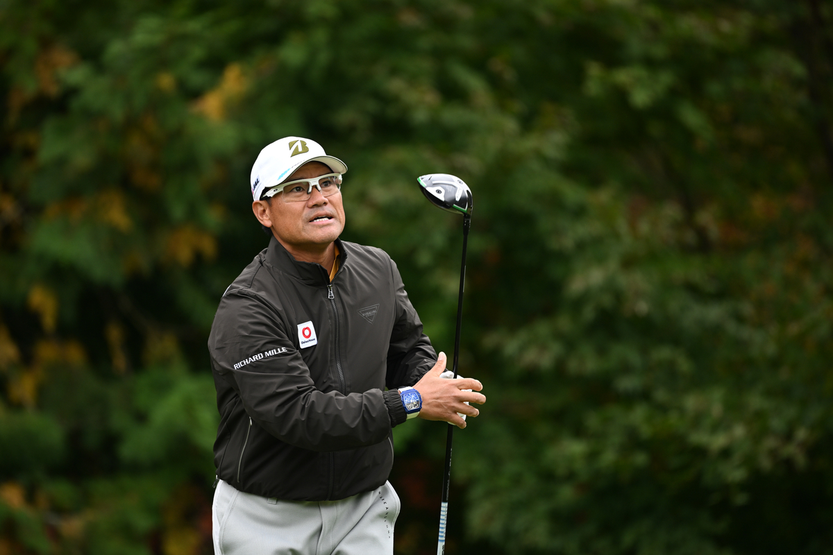 3年ぶりの首位発進を決めた宮里優作(C)JGTOimages