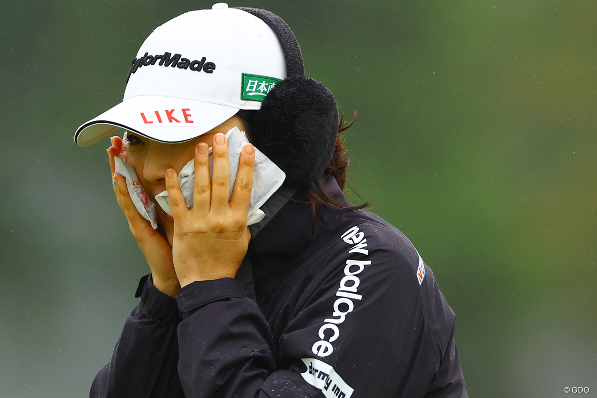 お寒うございます 2025年 伊藤園レディスゴルフトーナメント 事前 山内日菜子