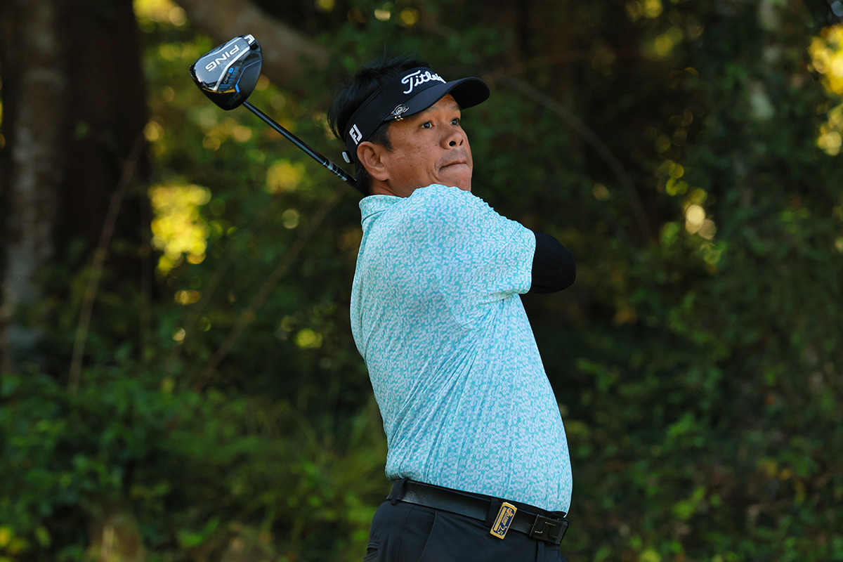 サマヌーン・スリロットが首位発進（提供：日本プロゴルフ協会）